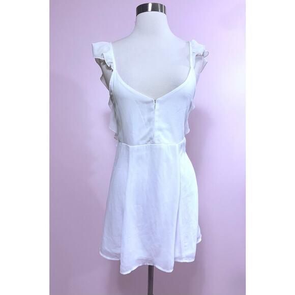 Show Me Your MuMu Delilah Mini Dress in White Size XS - Picture 1 of 4